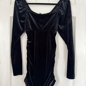 Wild Fable Black Velvet Top